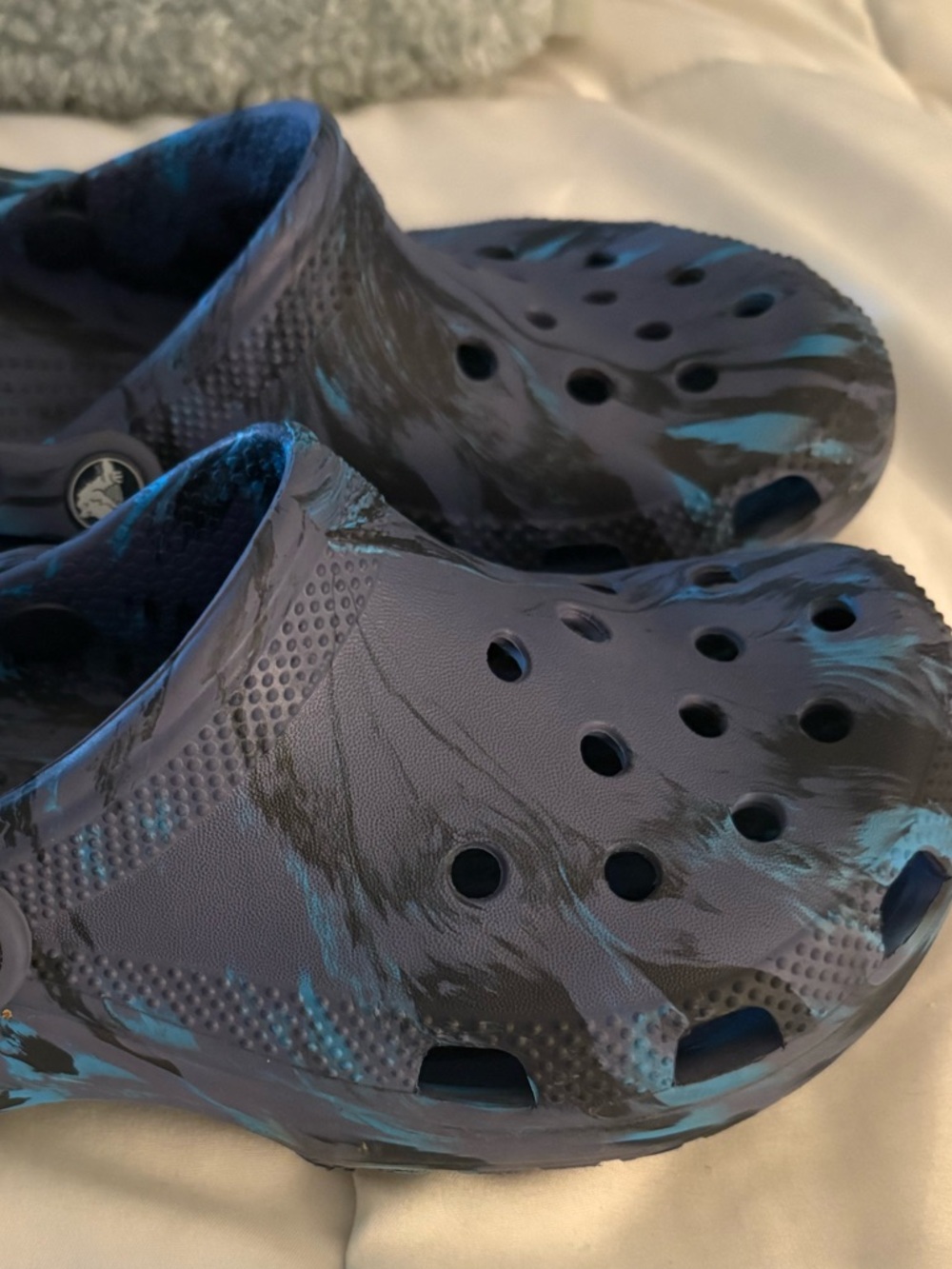 Crocs J5 Kids Blue Tie-Dye